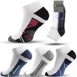 Șosete scurte sport Seria art.101 Albe