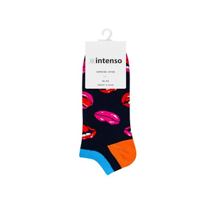 Farbige Socken Stops Kunst. 1849 Intenso Lippenfarbe