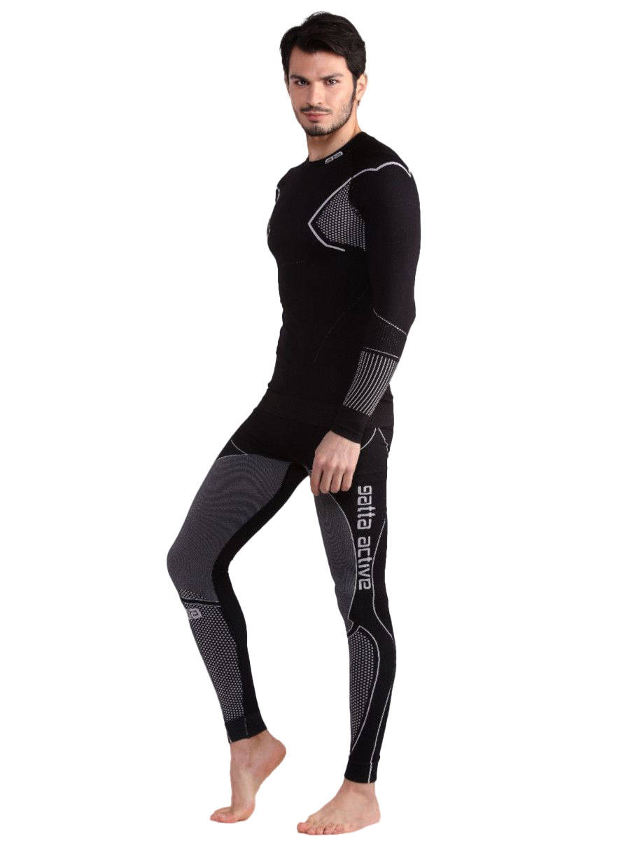 Spodnie legginsy termoaktywne 44663 Fugo Thermo Men Gatta 