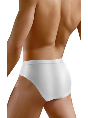 Sesto Senso Herren Slips Nipper – Bequeme Baumwollunterwäsche mit Elastan, Sportlicher Schnitt, Flache Nähte, Weiß, Für Männer