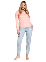 Damenpyjama Serie 634 Grau