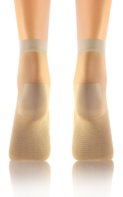 Sesto Senso Damen Skarpetki Relax Masage R043 – Bequeme Strumpfsocken mit Massageeffekt, Nicht einschnürend, 20 DEN, Poliamid-Elastan Mix, Ideal für Büro und Alltag, Schwarz, 3er Pack