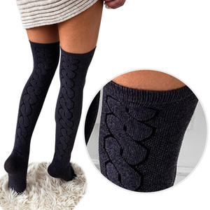 Strumpf-Overknees Serie 347 Grau