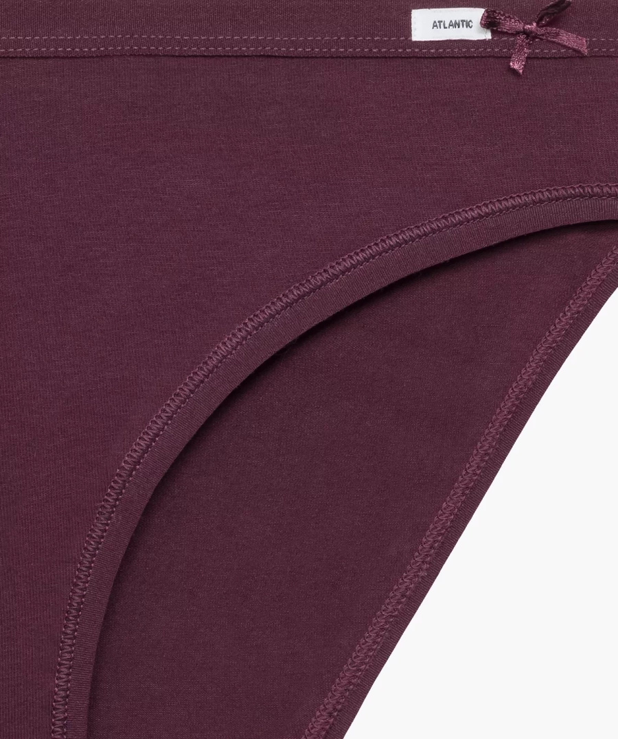 Damenbikini Unterwäsche 3CLP-001 Rosa, Rot, Blau