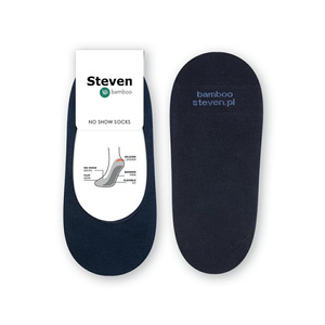 Bambusfaser Mikrofüße Art. 036 navy blau Steven