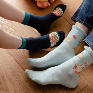 Festliche Socken Art. 014 Grau/Marine/Blau